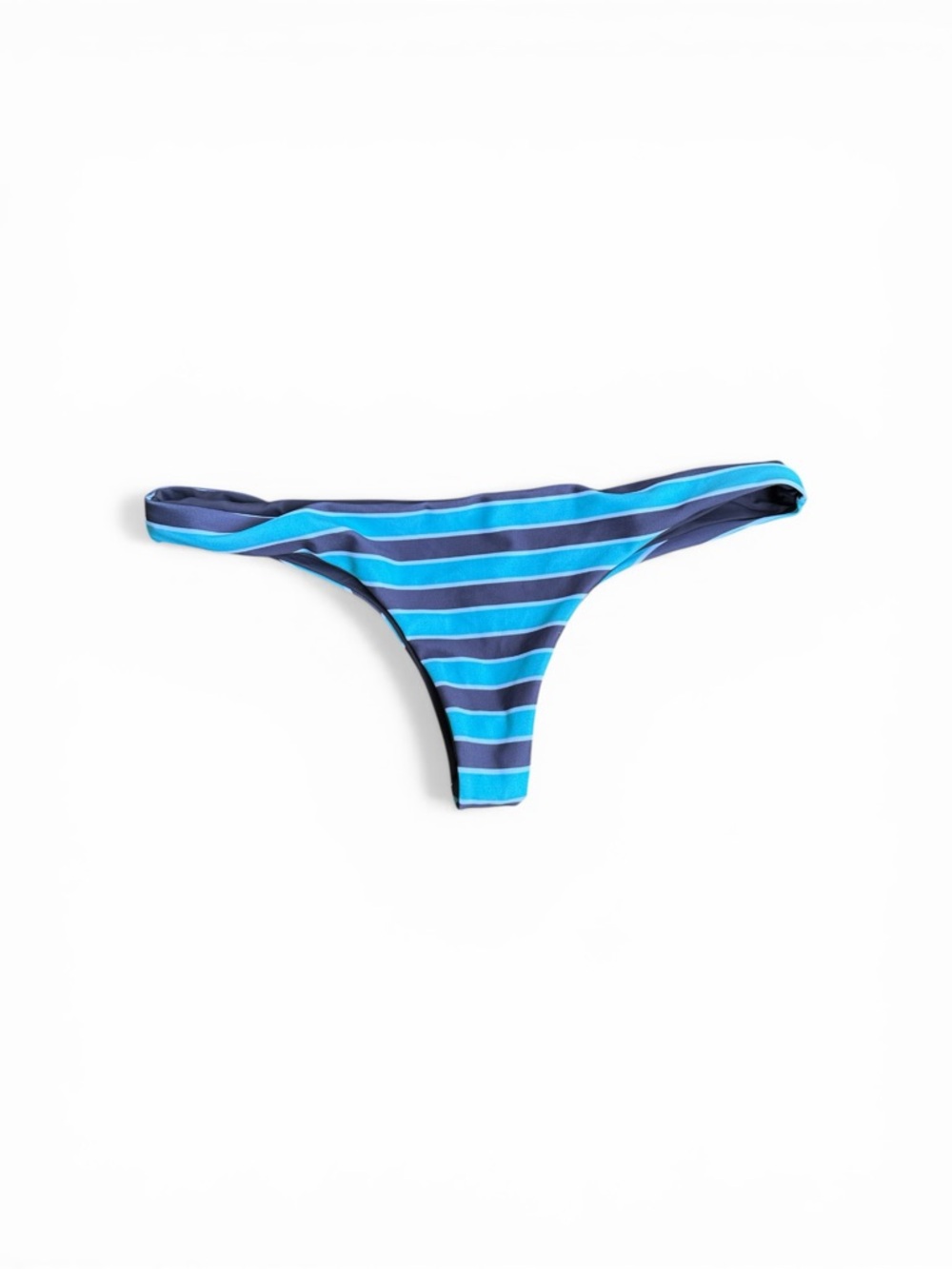 NWOT L*Space Forever striped thong style bikini bottoms